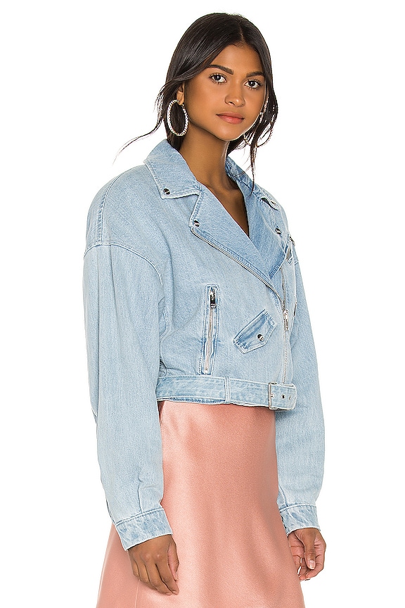 view 2 of 4 Dylan Denim Jacket in Light Blue