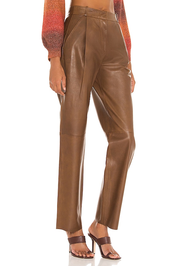 view 2 of 4 Dacia Pant in Chocolate