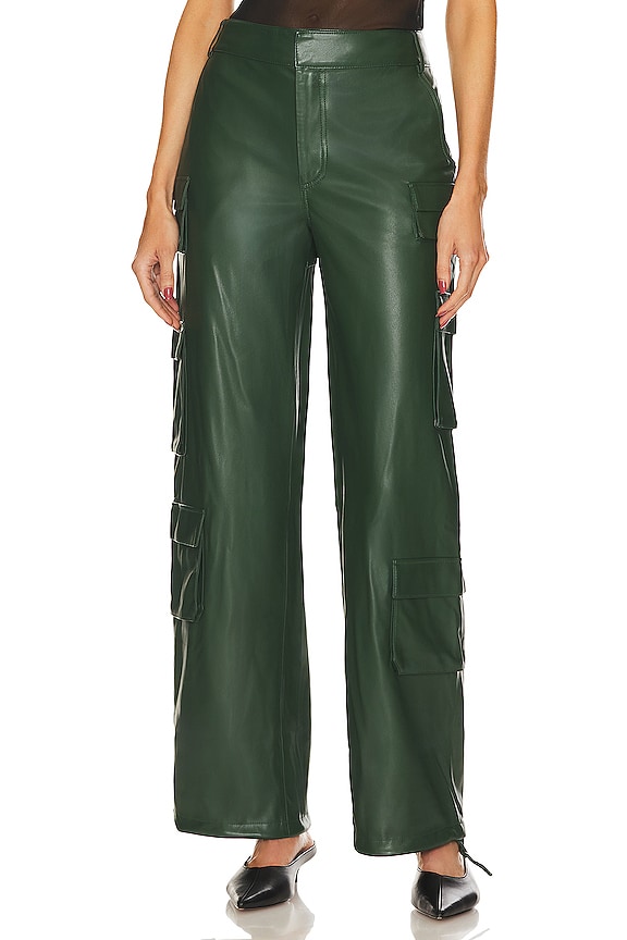 view 2 of 5 PANTALÓN CARGO BOBBI in Alpine Green