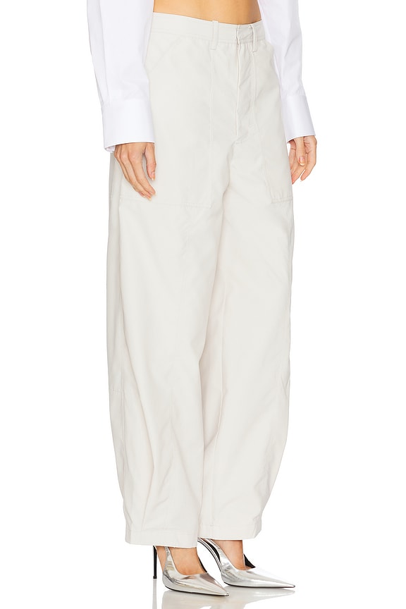 view 2 of 6 БРЮКИ VALYA in Whisper White