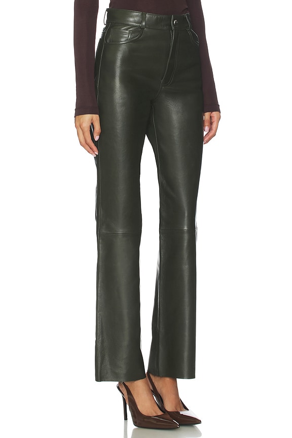 view 2 of 6 Shannon Pant in Dark Olive