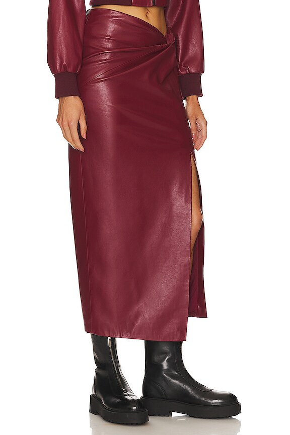 view 2 of 4 EILEEN ミディ丈スカート in Syrah