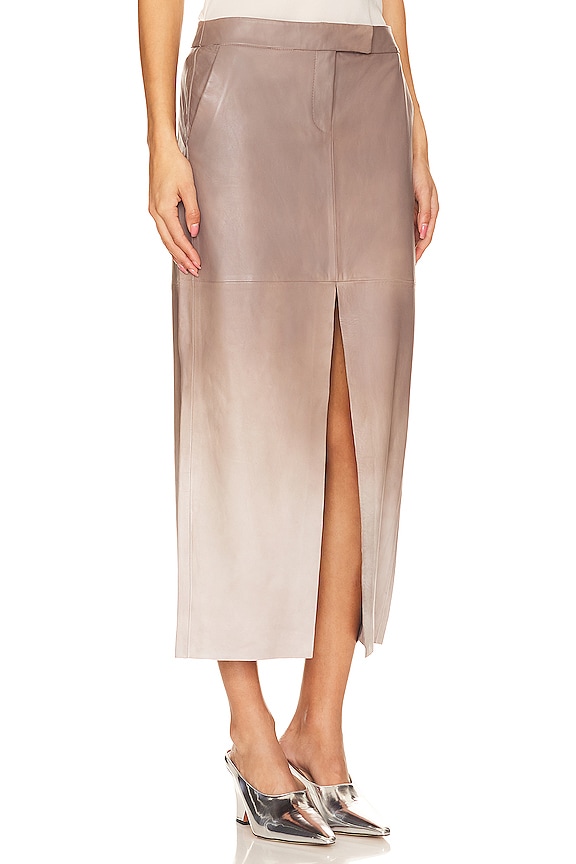 view 2 of 4 FALDA MIDI ABIA in Desert Gradient