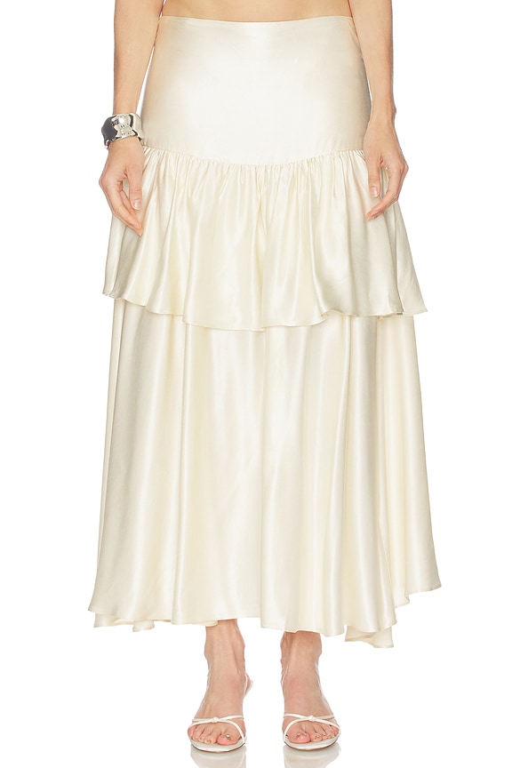view 1 of 6 JUPE CHALINA in Cream