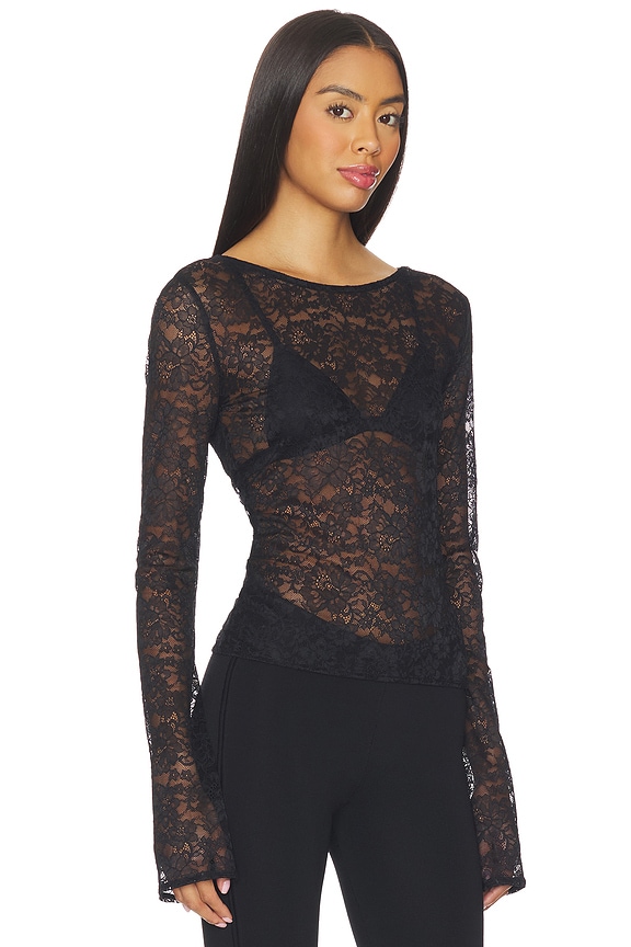 view 2 of 4 AMELIA トップ in Black