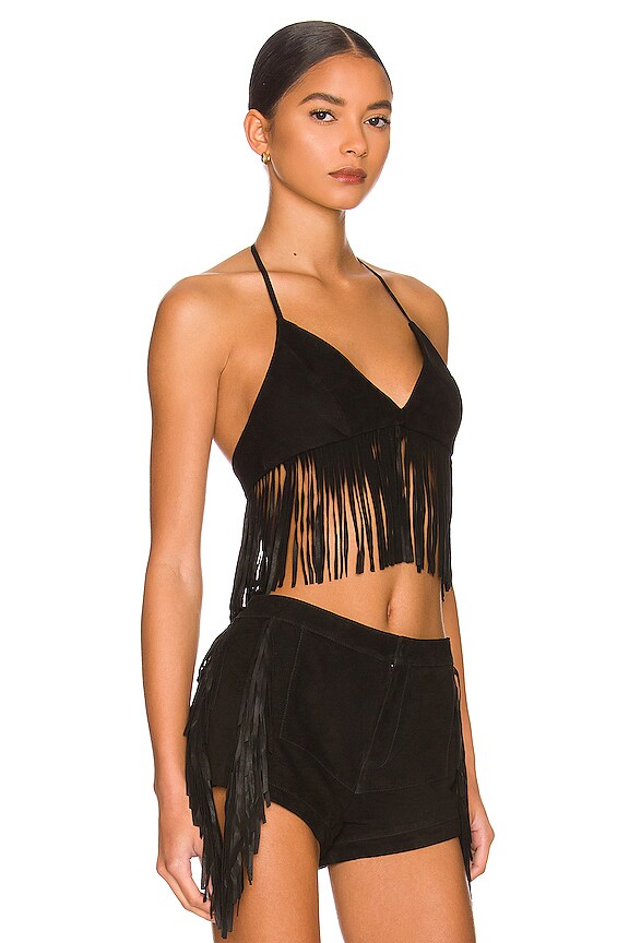 view 2 of 4 x REVOLVE Sabbi Suede Top in Black