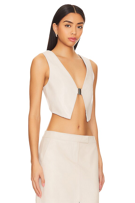 view 2 of 4 GILET ESTRELLA in Bone