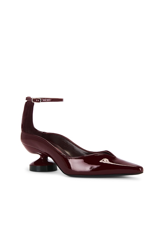 view 2 of 5 Love Pump in Burgundy