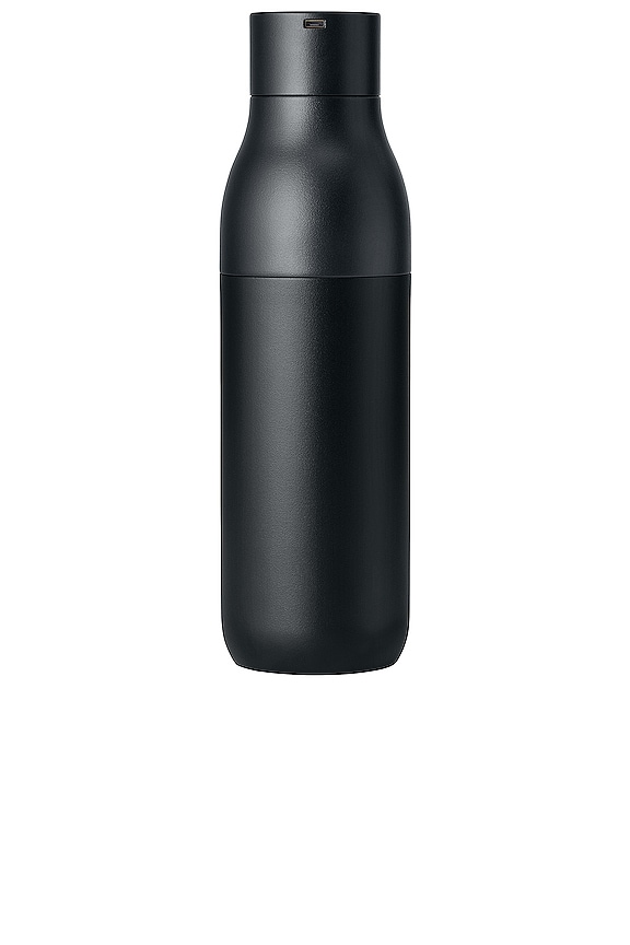 view 2 of 6 Self Cleaning 25 oz Water Bottle in Obsidian Black