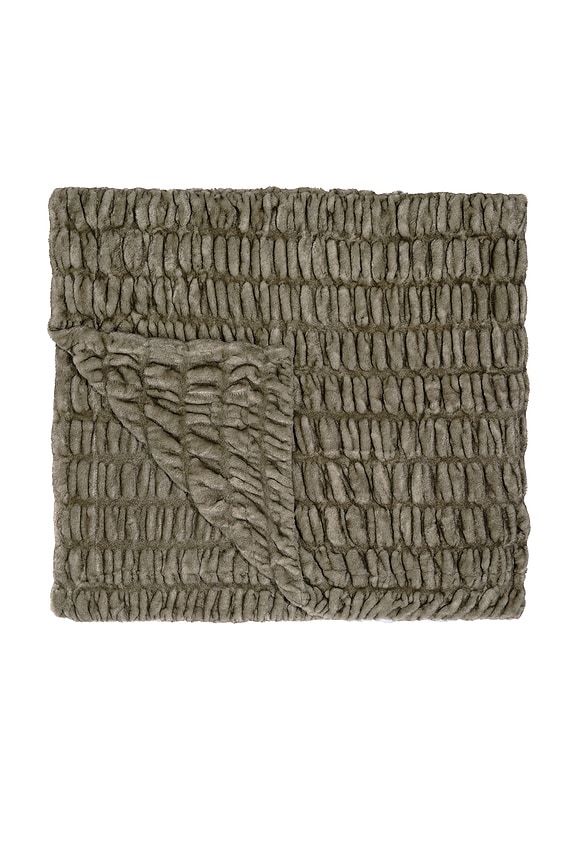 view 2 of 3 MANTA ORIGINAL LOLA LOLA ORIGINAL BLANKET in Mosswood Tip Dye