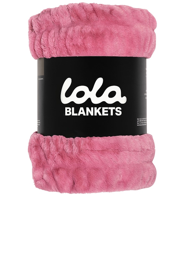 view 2 of 2 Lola Original Blanket in Peony