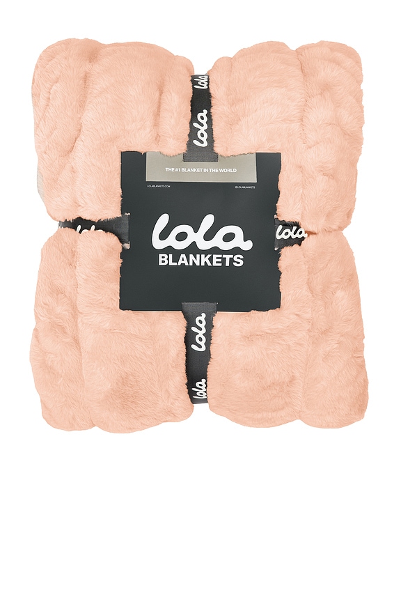 view 2 of 2 Lola Original Blanket in Aperol