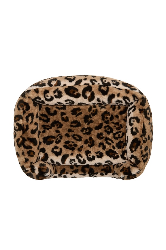 view 2 of 2 Large Pet Bed in Leopard