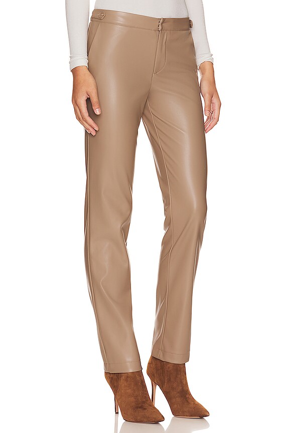 view 2 of 4 PANTALÓN RECTO CHLOE in Taupe