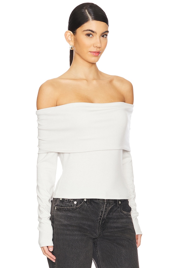 view 2 of 4 Josie Top in Dove Grey