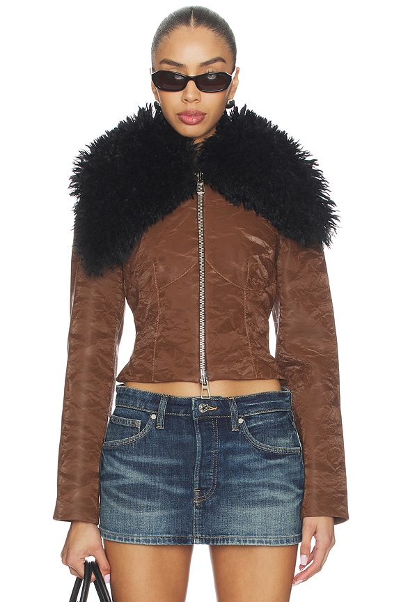 view 1 of 5 Moriyama Jacket in Brown