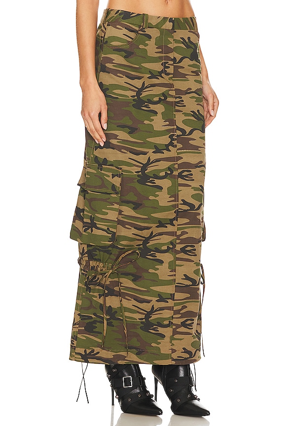 view 2 of 4 カーゴスカート in Multi Color