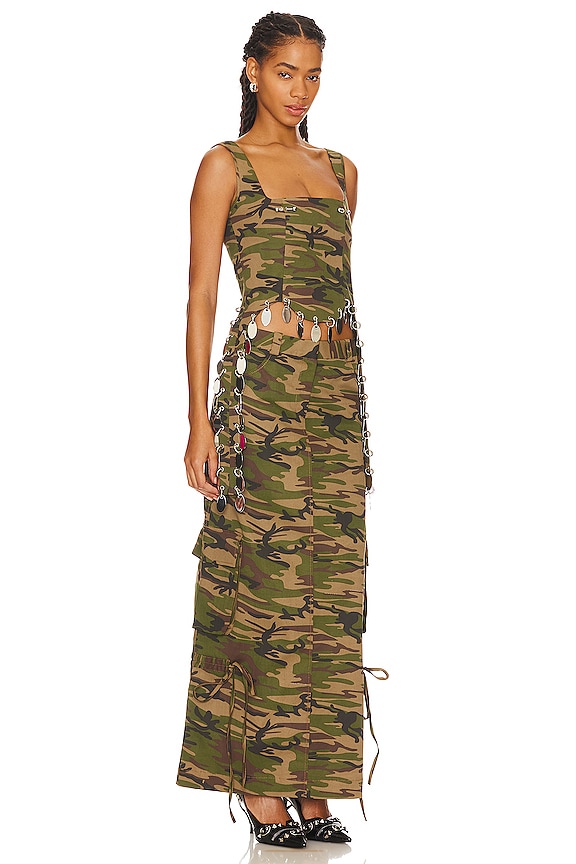 view 2 of 3 CORSET AVEC PIERCINGS in Multi Color