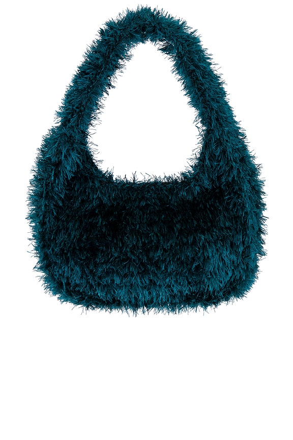 view 2 of 4 BOLSO DE PIEL SINTÉTICA GRINCH in Peacock Blue