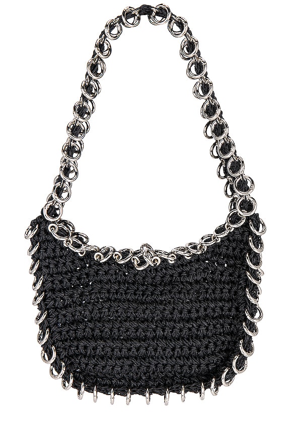 view 2 of 4 BOLSO DE HOMBRO PERFORADO in Black