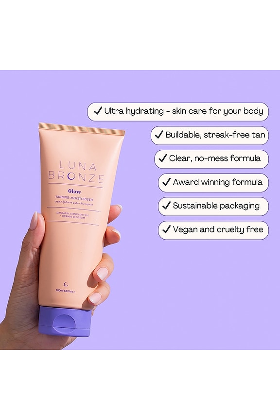 view 2 of 4 Glow Tanning Moisturizer in 