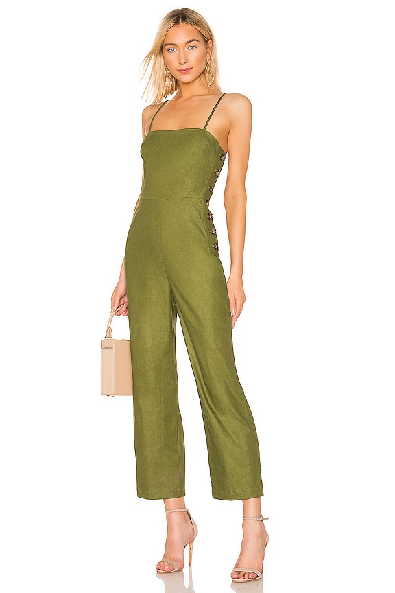 view 1 of 3 The Charleen Jumpsuit in Olive