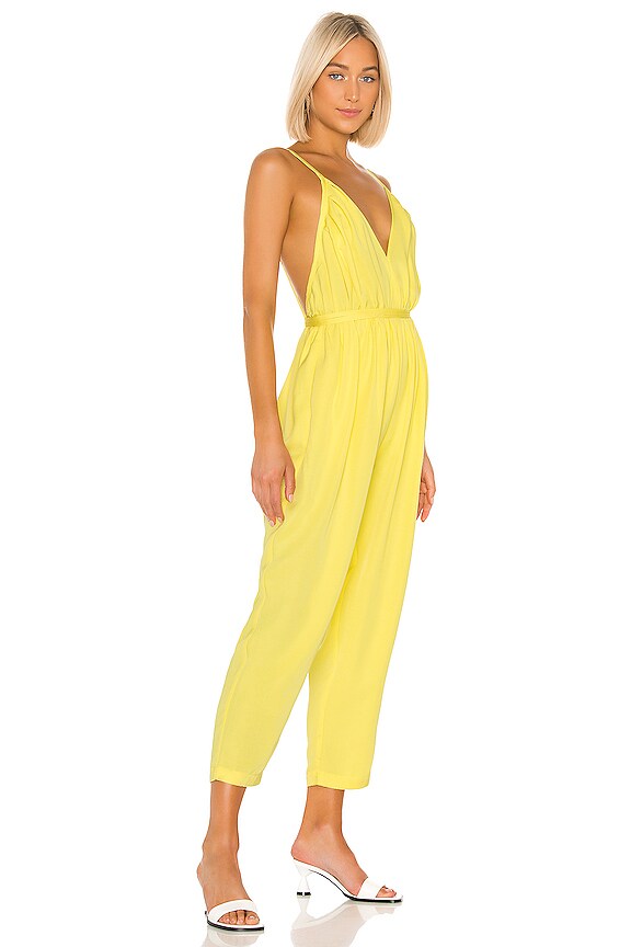 view 2 of 3 The Affi Jumpsuit in Yellow