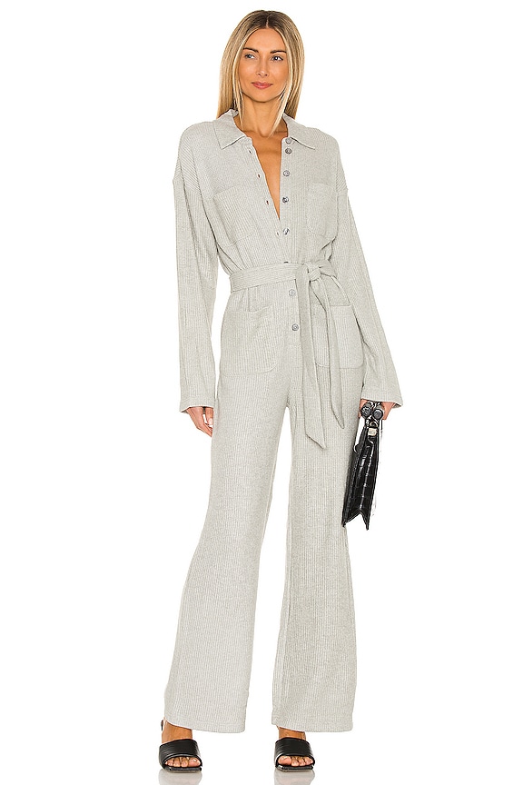view 1 of 3 Thea Jumpsuit in Gray