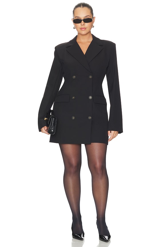 view 2 of 6 by Marianna Jaime Blazer Dress in Black