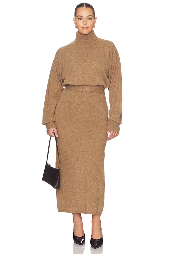 view 2 of 6 LESLIA 원피스 in Dark Camel