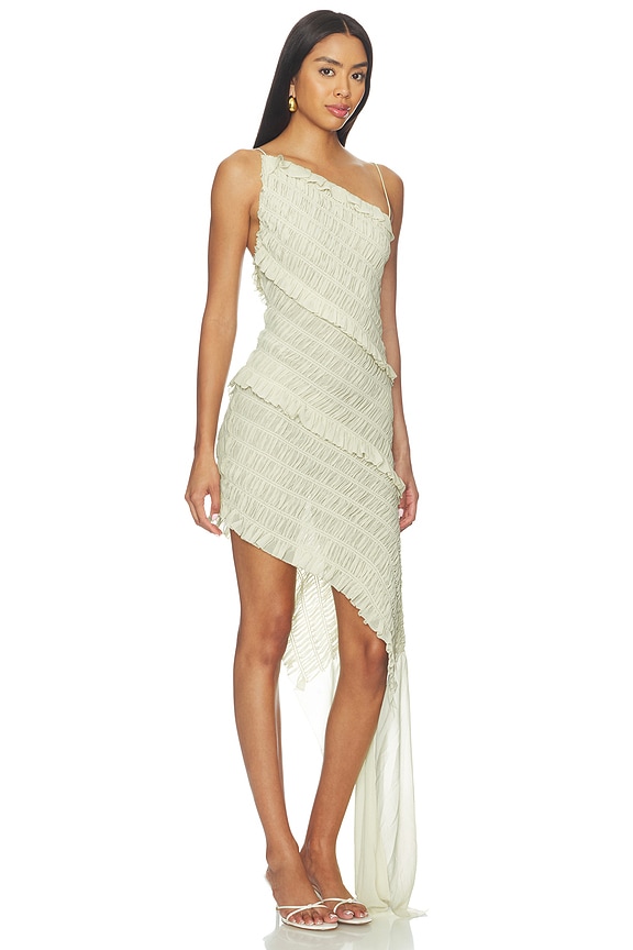 view 2 of 5 VESTIDO LARGO LUCCIA in Pale Pistachio