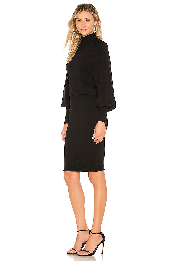 view 2 of 3 ROBE SWEAT MIDI JEN in Black