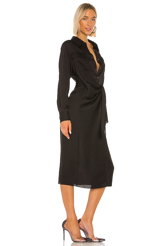 view 2 of 4 The Katriane Midi Dress in Black