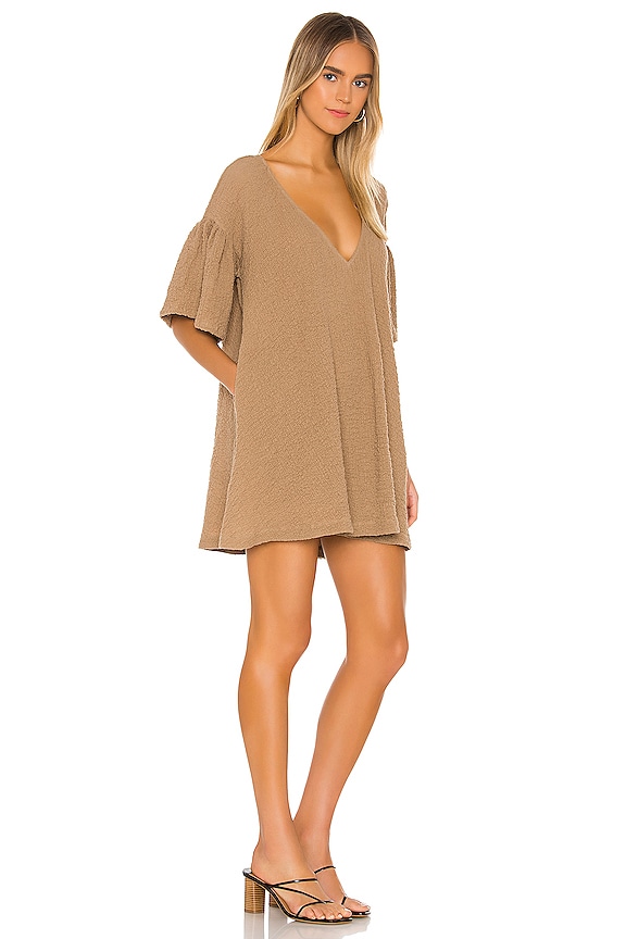 view 2 of 3 The Marva Mini Dress in Coco Brown