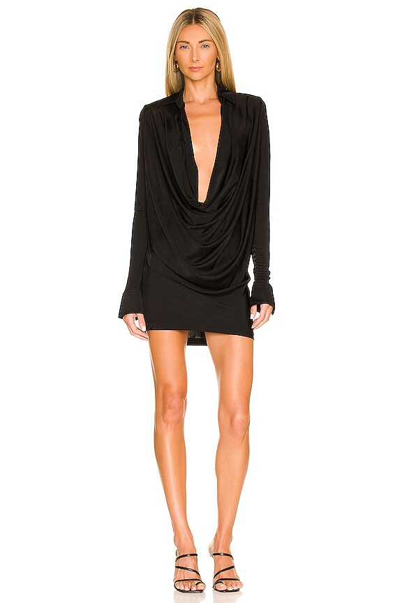 view 1 of 3 ROBE AMARI in Black