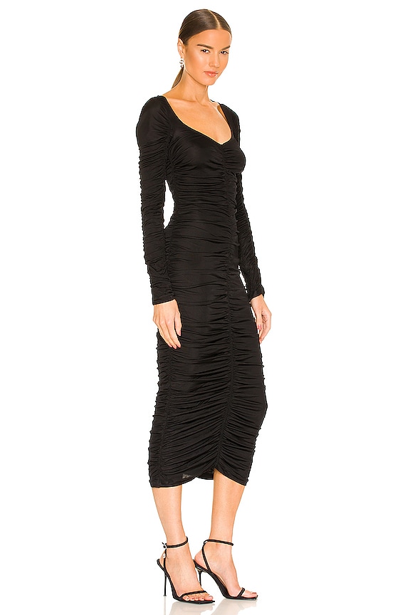 view 2 of 3 Nyla Midi Dress in Black