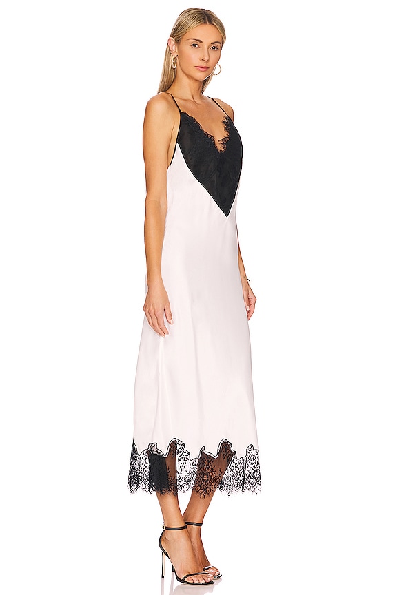 view 2 of 3 Bodhi Midi Dress in White & Black
