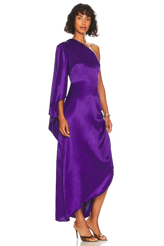 view 2 of 4 VESTIDO SAWYER in Deep Purple