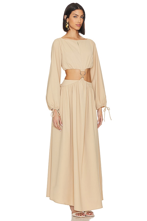 view 2 of 3 ROBE LALISA in Taupe