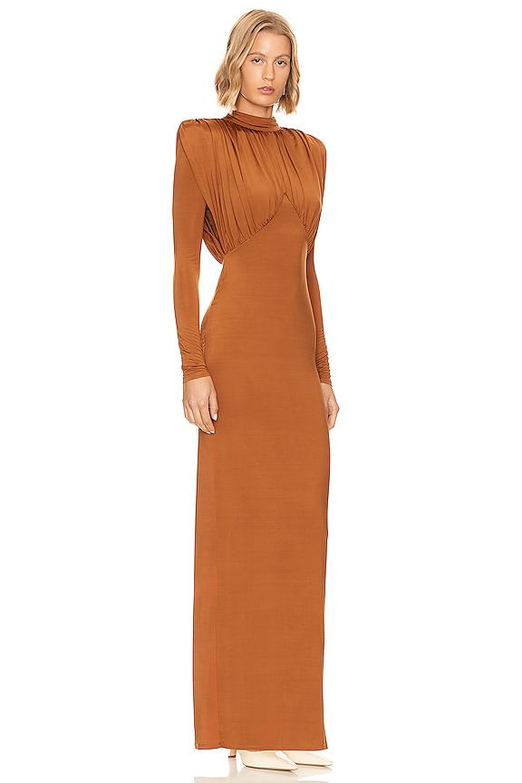 view 2 of 3 VESTIDO KEMIA in Brown