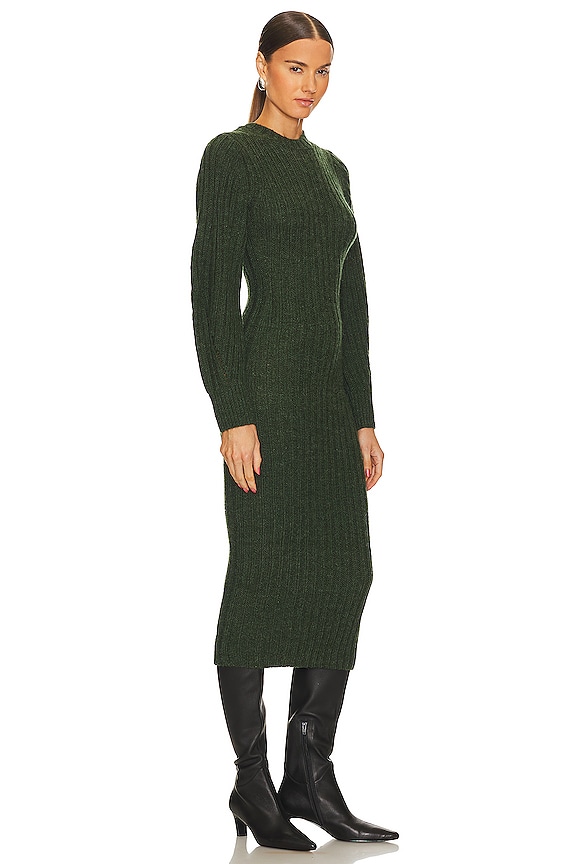 view 2 of 3 ROBE LEDA in Army Green