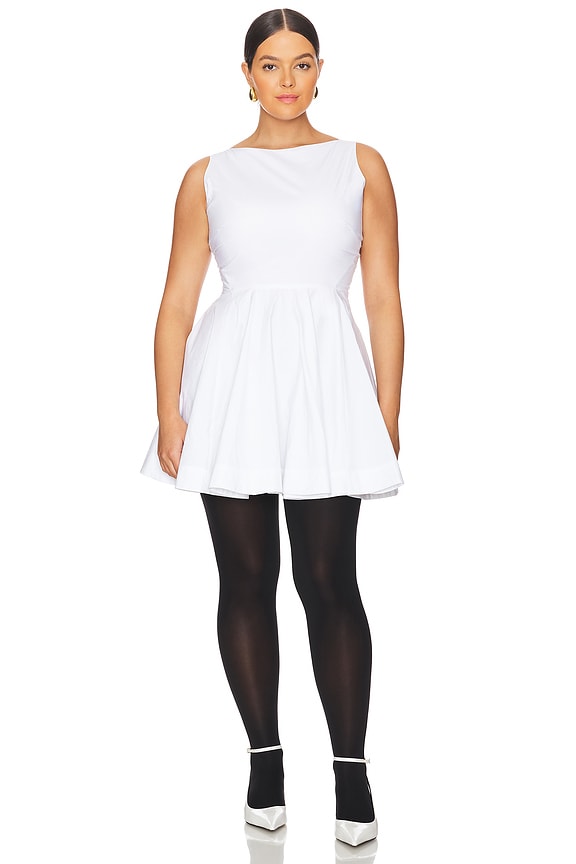 view 2 of 7 ROBE OPHELIE in White