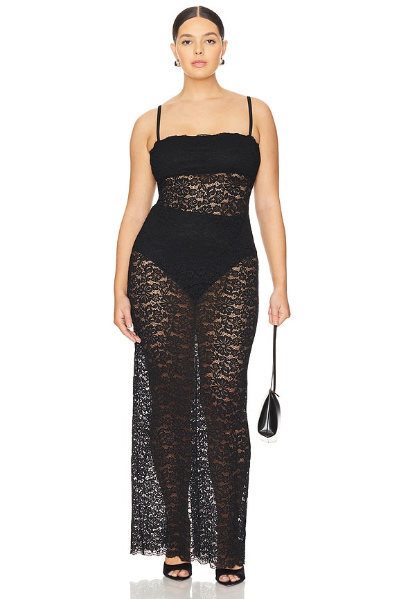 view 2 of 6 by Marianna Hollis Maxi Dress in Black