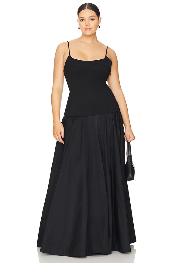 view 2 of 6 LAURE 맥시원피스 in Black