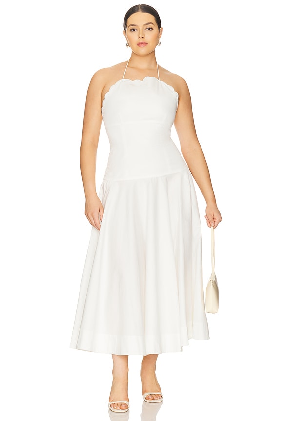 view 2 of 6 by Marianna Brenna Midi Dress in White