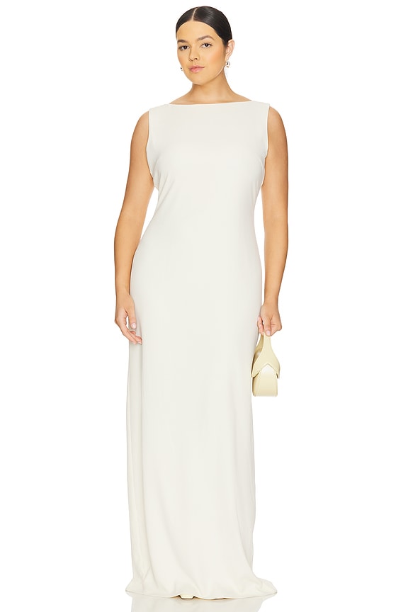 view 2 of 7 by Marianna Giselle Maxi Dress in Ivory