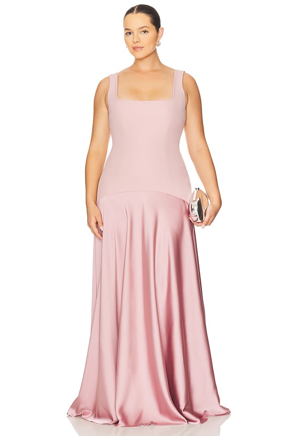 view 2 of 3 ROBE DE SOIRÉE SIDNEY in Mauve