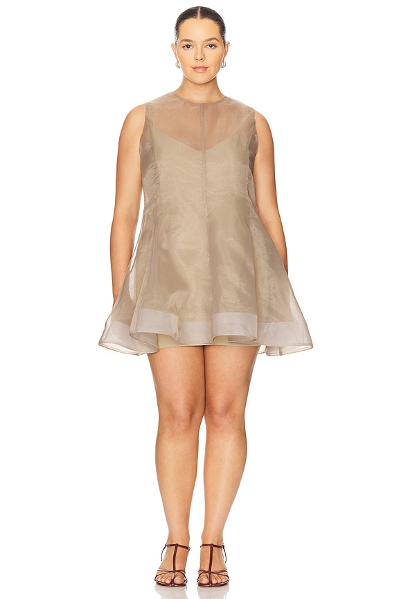 view 2 of 3 VESTIDO BLAIRE in Taupe