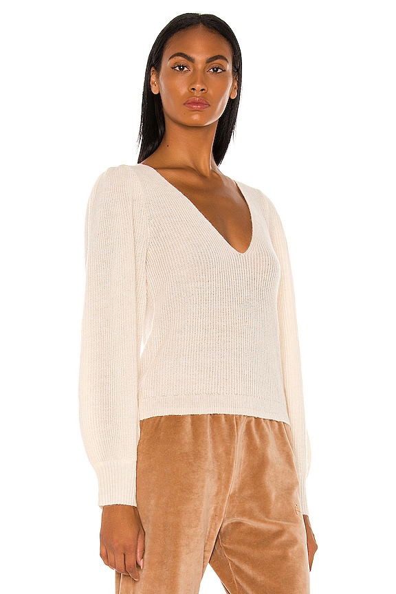 view 2 of 4 Rosette Sweater in Ivory