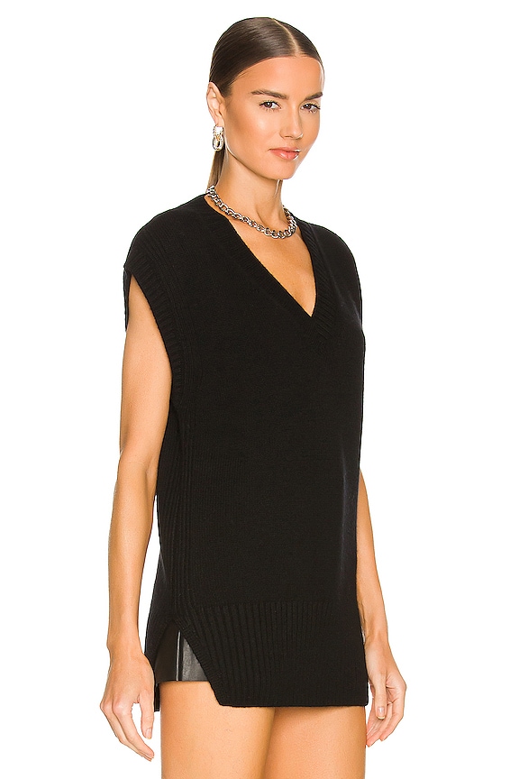 view 2 of 4 Emari V Neck Tunic in Black